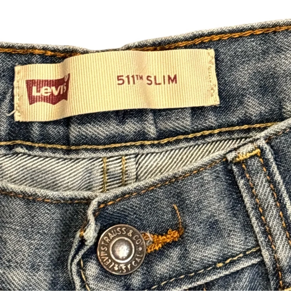 Levi’s 511 Kids Slim Jeans | Size 14 Regular | Light Wash - Picture 3 of 6